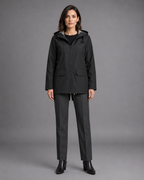 Women's Waterproof Raincoat – Hooded Rain Jacket