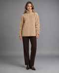 Women's Fleece Jacket – Borg Fleece Zip Up Jacket