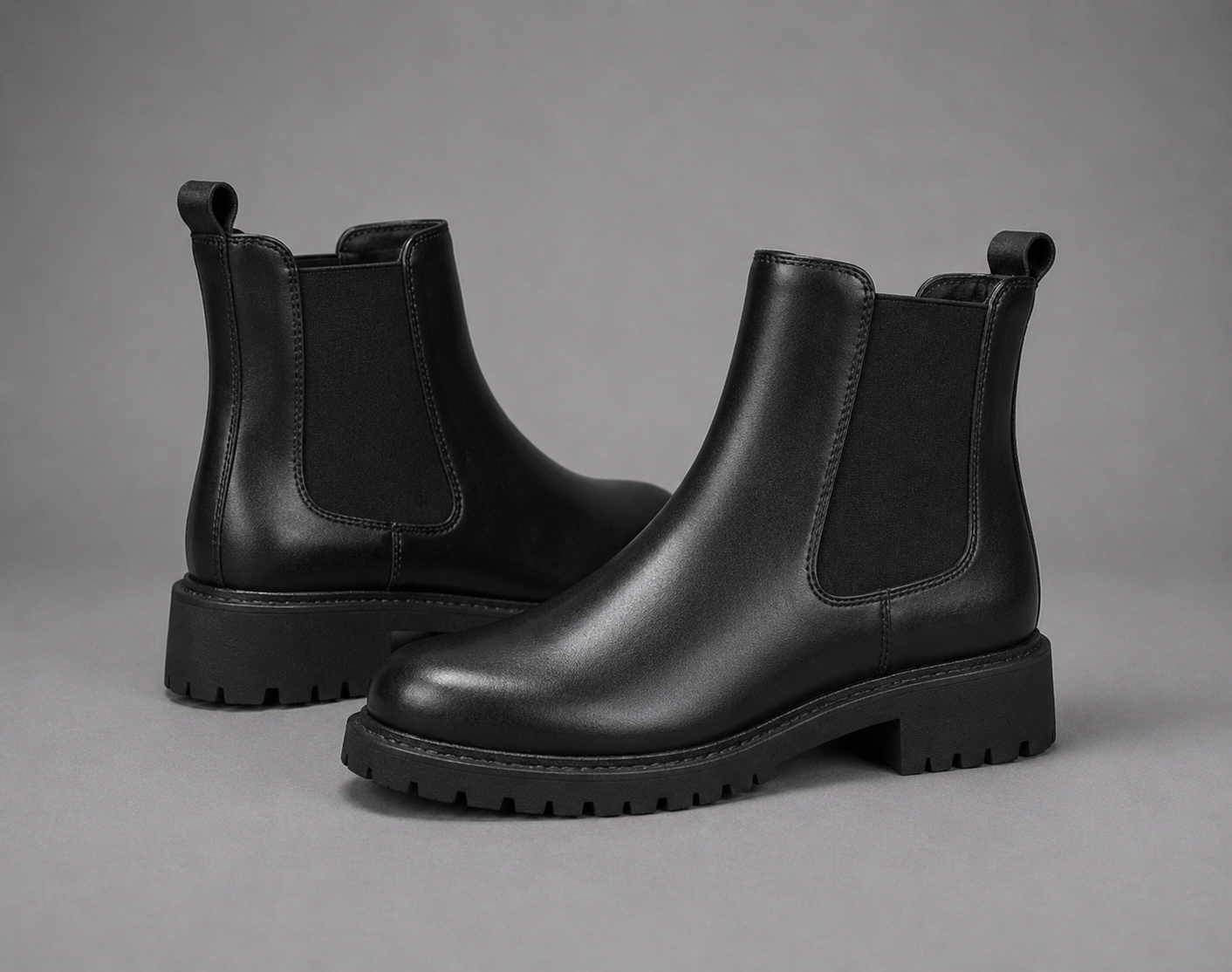 Women's Black Chelsea Boots – Chunky Ankle Boots