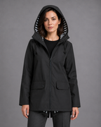 Women's Waterproof Raincoat – Hooded Rain Jacket