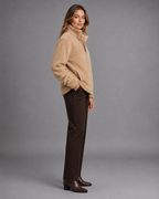 Women's Fleece Jacket – Borg Fleece Zip Up Jacket