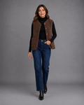 Women's Borg Gilet Teddy Fleece Waistcoat