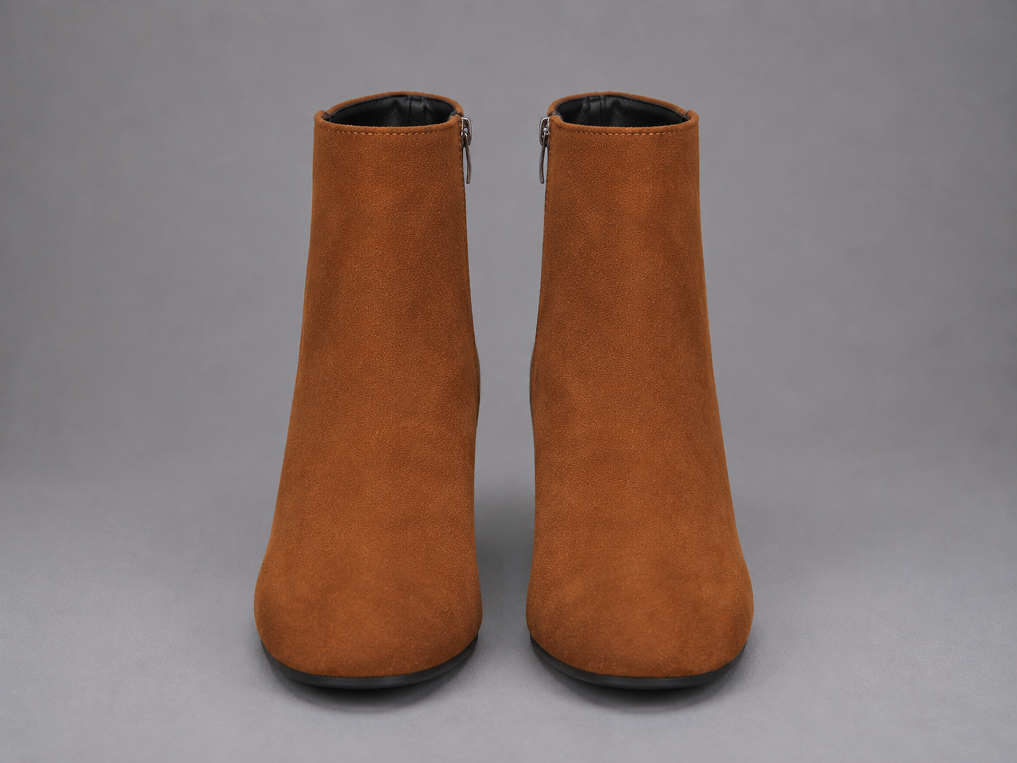 Women's Brown Suede Ankle Boots – Heeled Ankle Boots