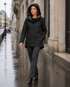 Women's Waterproof Raincoat – Hooded Rain Jacket