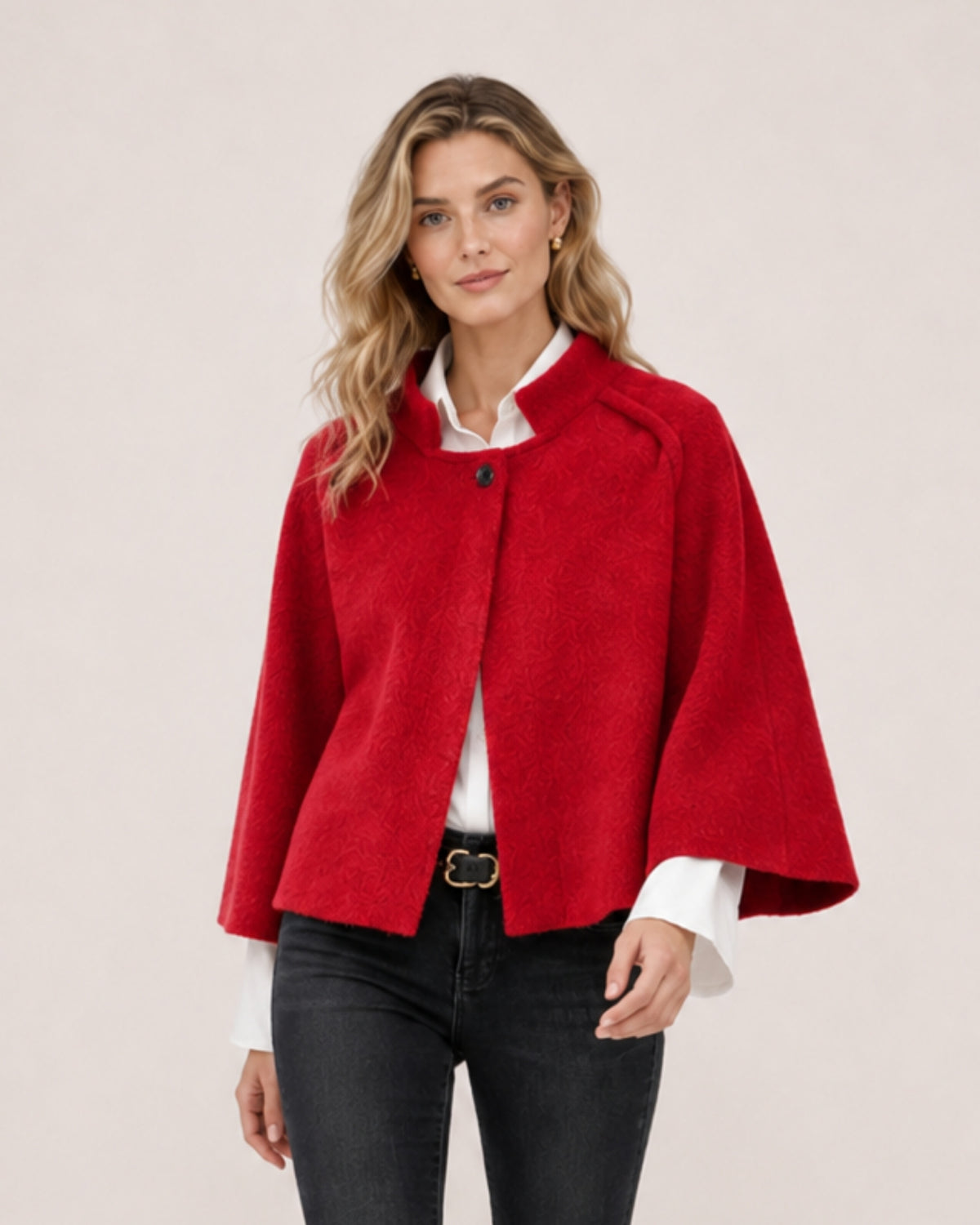 Women's Short Cardigan Soft Knit Button Front Style