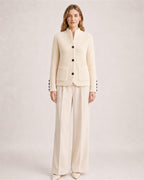 Women's Chunky Knit Cardigan Button Front Style