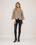 Women's Short Cardigan Soft Knit Button Front Style