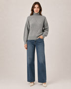 Women's Oversized Turtleneck Jumper