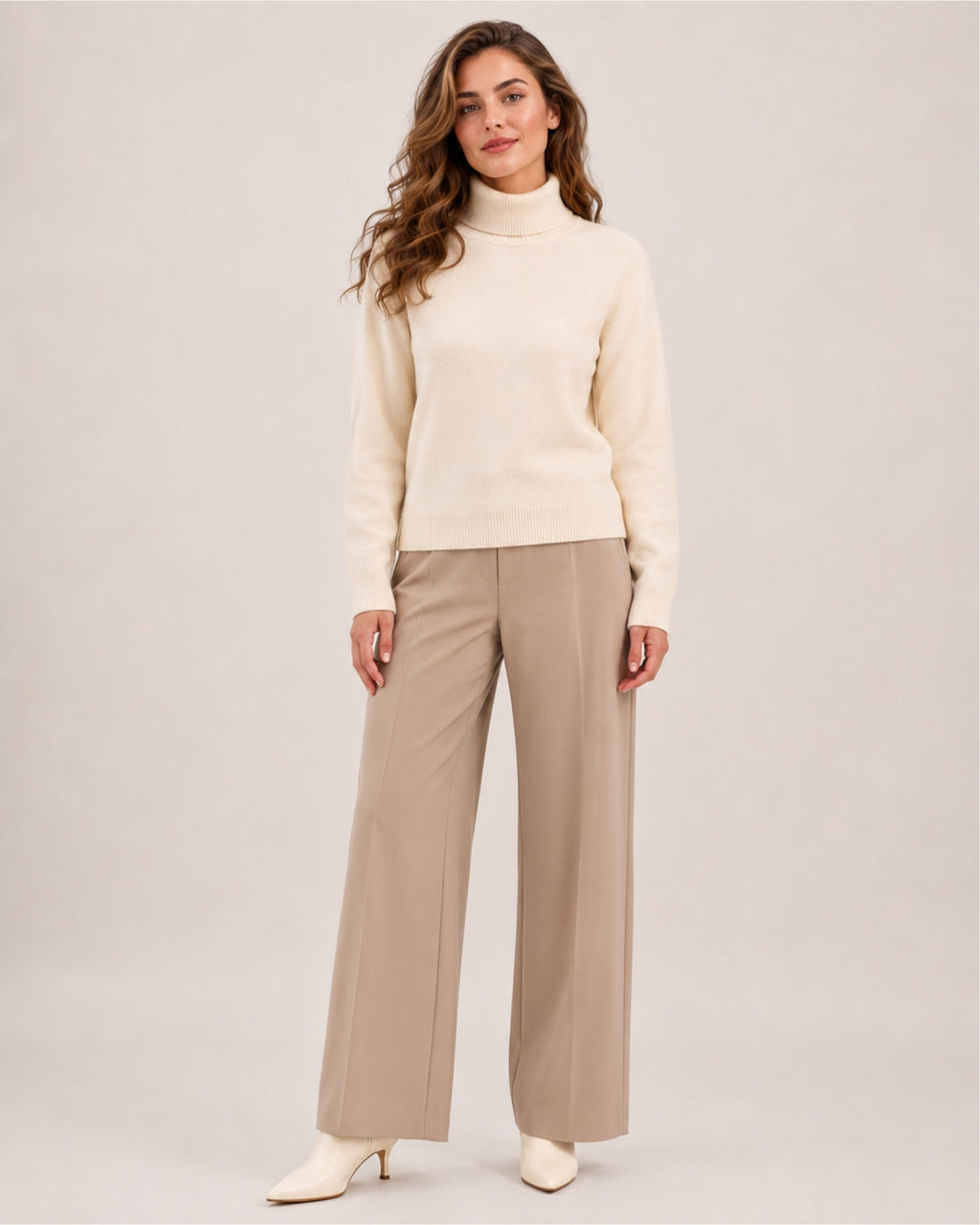 Women's Turtleneck Roll Neck Sweater