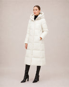 Women's Long Hooded Puffer Coat