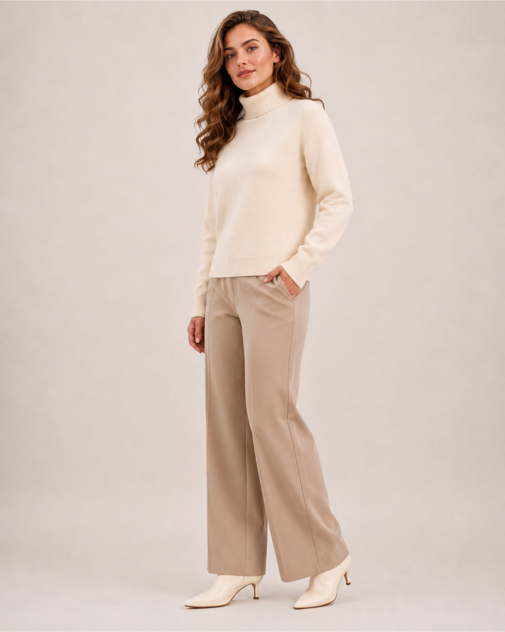 Women's Turtleneck Roll Neck Sweater