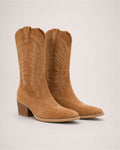 Women's Cowboy Boots Knee High Western Embroidered Style