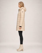Women's Puffer Coat Long Hooded Padded Jacket