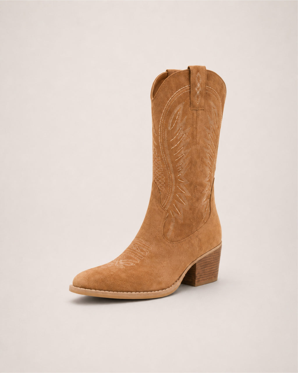 Women's Cowboy Boots Knee High Western Embroidered Style
