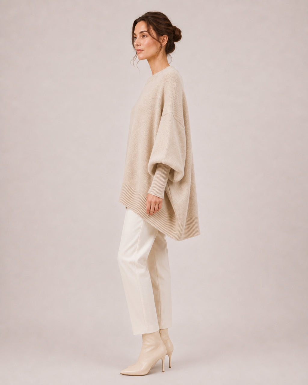 Women's Oversized Knitted Jumper