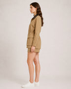 Women's Barn Jacket with Contrast Collar