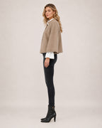 Women's Short Cardigan Soft Knit Button Front Style