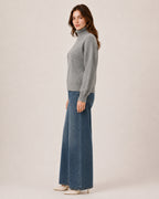 Women's Oversized Turtleneck Jumper