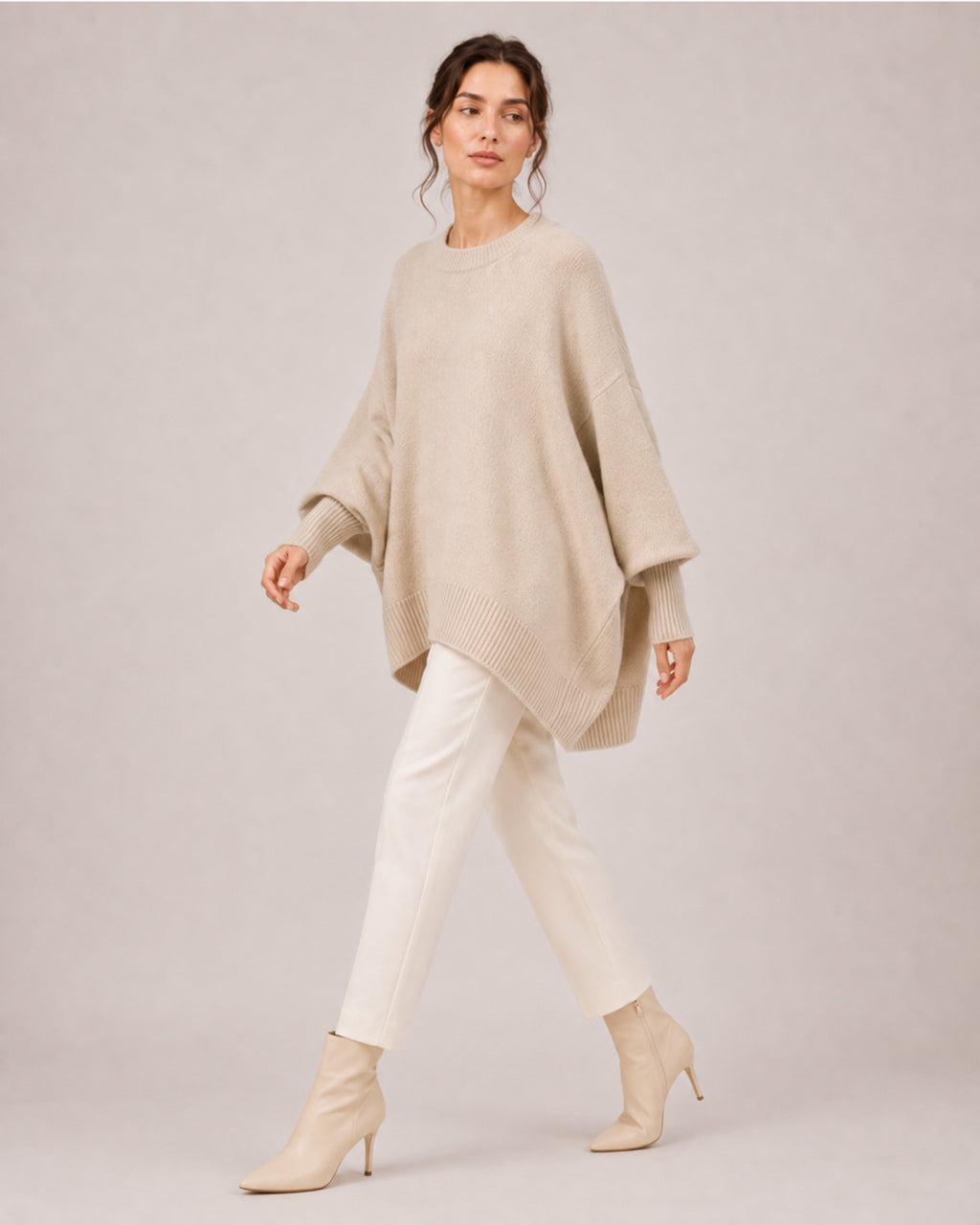 Women's Oversized Knitted Jumper