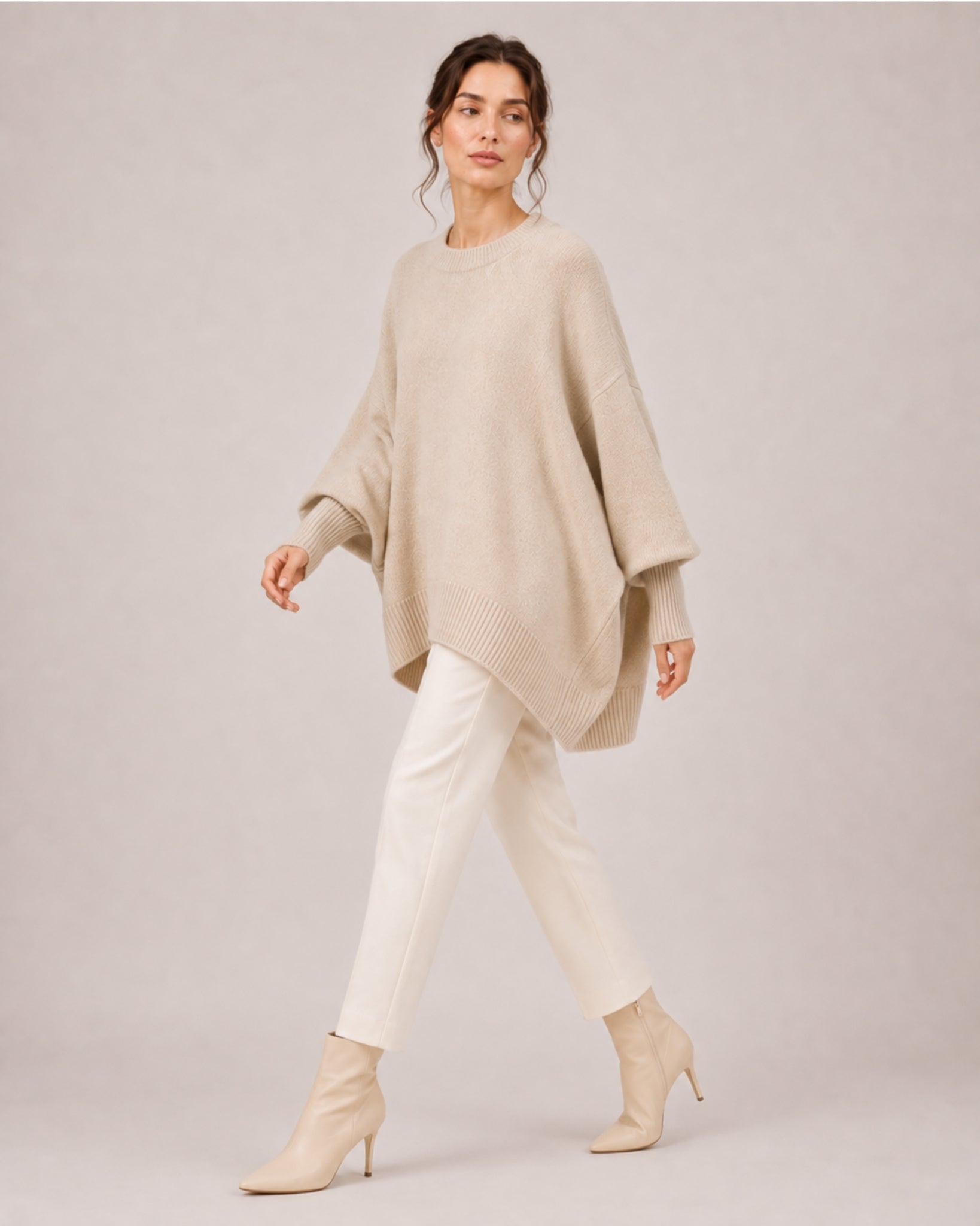 Women's Oversized Knitted Jumper