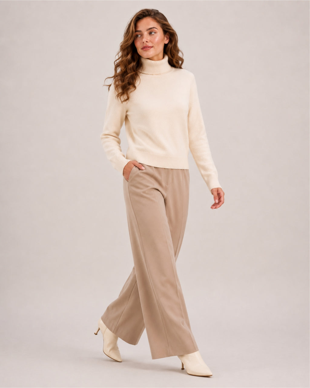 Women's Turtleneck Roll Neck Sweater