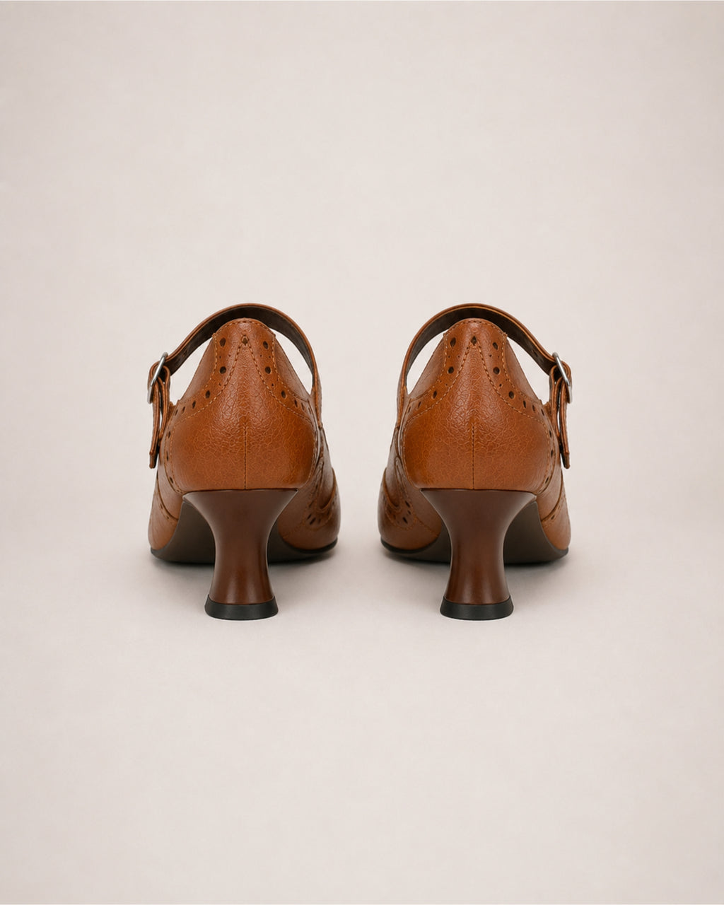 Women's Mary Jane Shoes Block Heel Buckle Strap Style
