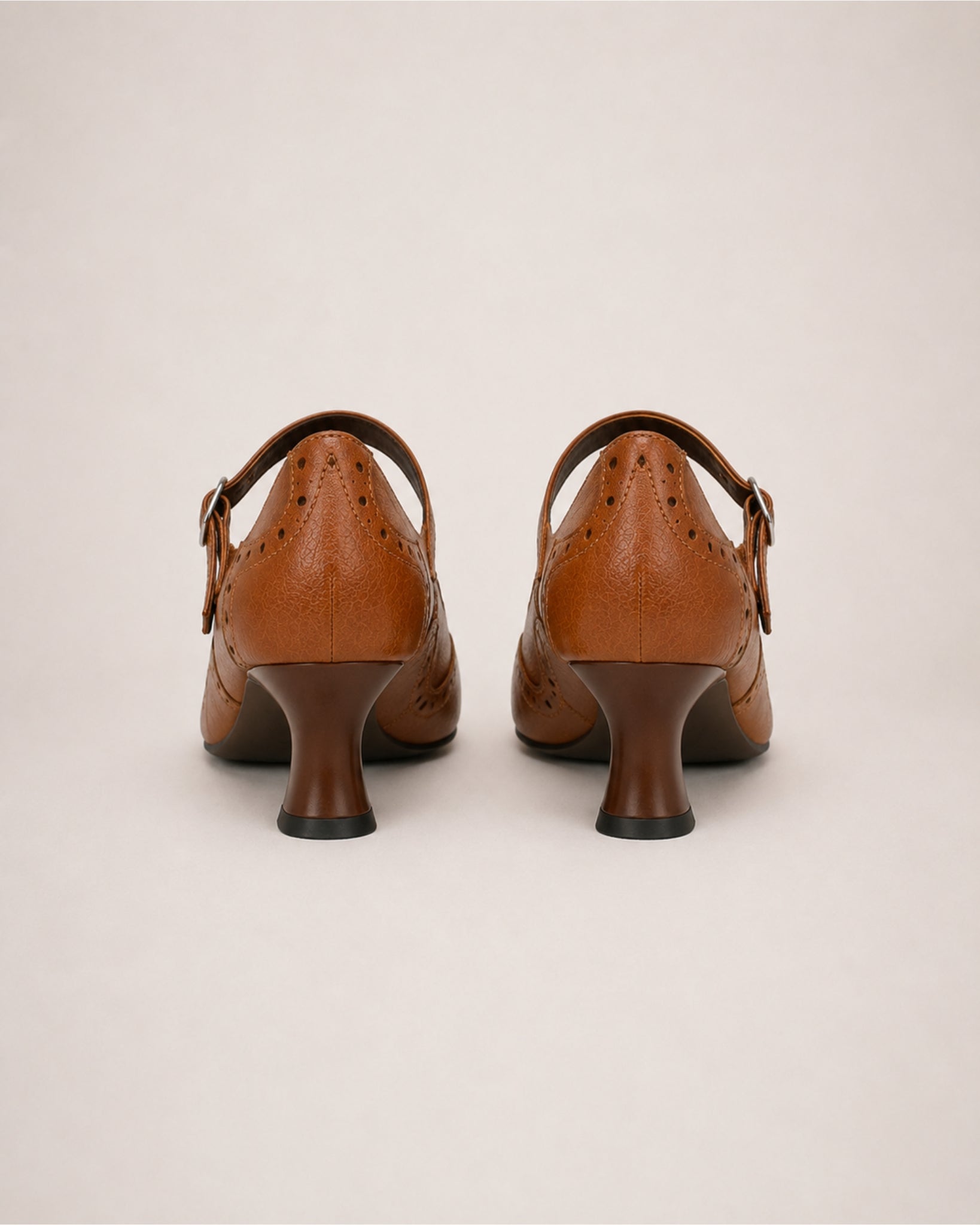 Women's Mary Jane Shoes Block Heel Buckle Strap Style