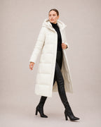Women's Long Hooded Puffer Coat