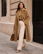 Women's Long Teddy Coat – Oversized Borg Winter Coat