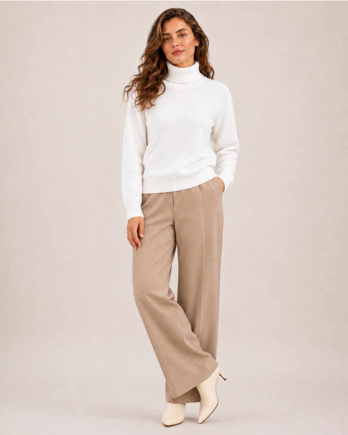 Women's Turtleneck Roll Neck Sweater