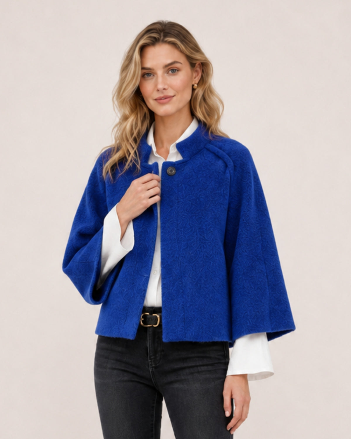 Women's Short Cardigan Soft Knit Button Front Style