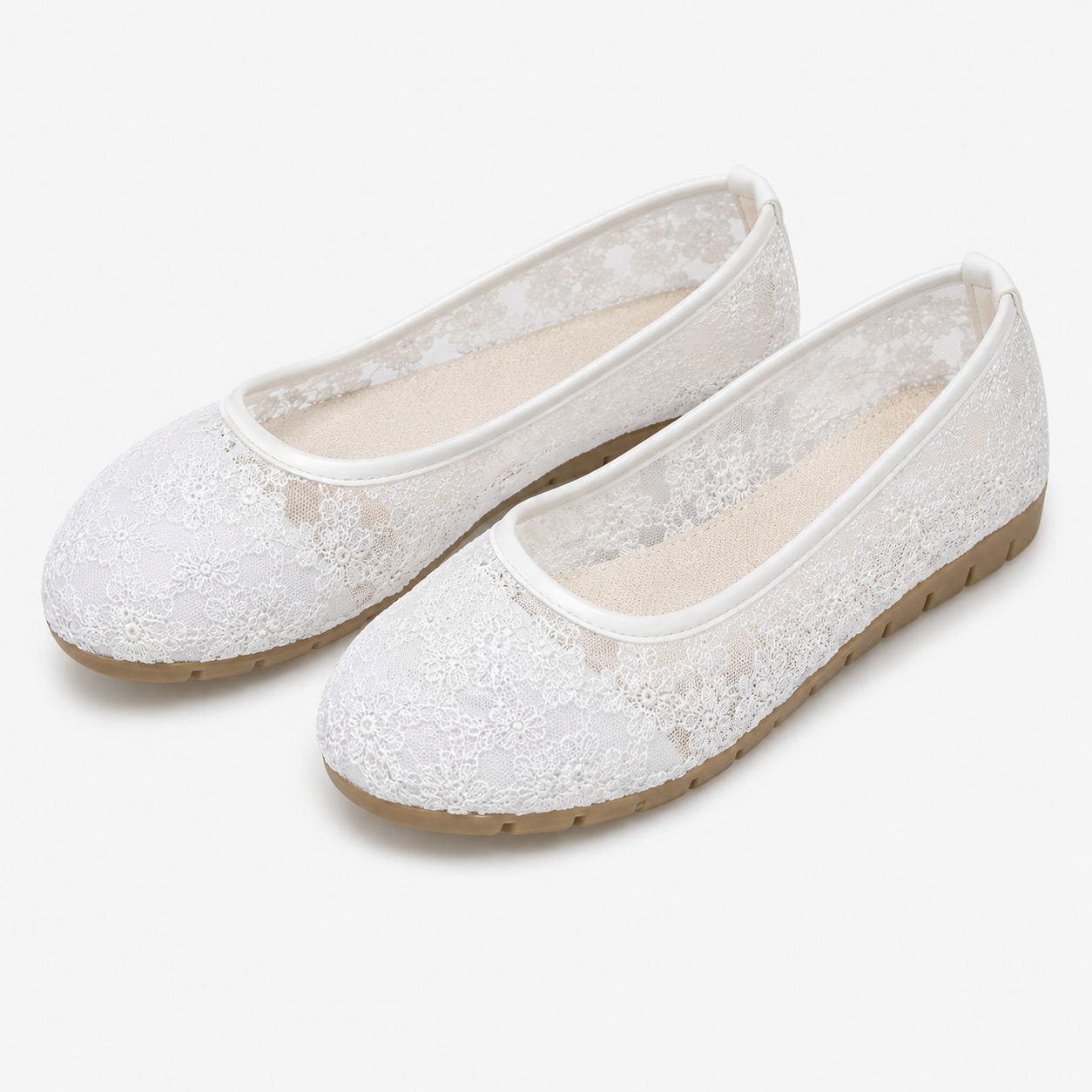 Women's Slip-On Ballet Flats Lightweight Mesh Casual Shoes