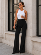 Women's Lightweight Wide Leg Pants Timeless Casual Style