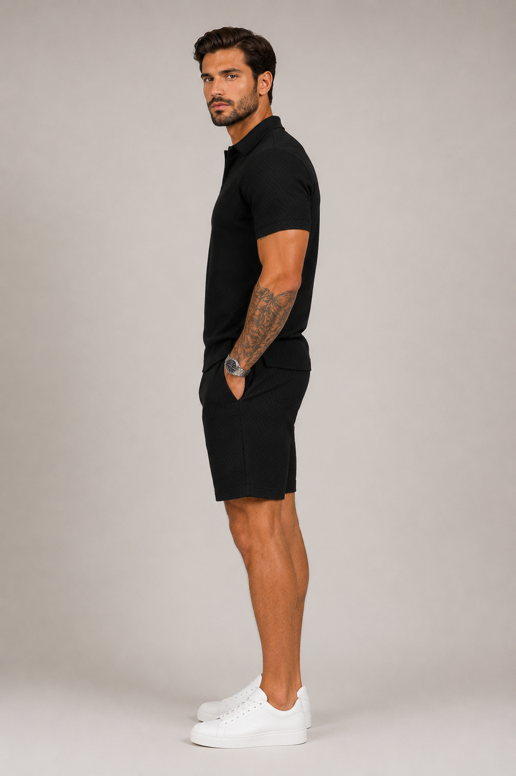Men's Polo Co Ord Set for Summer and Vacation Wear