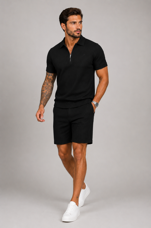 Men's Polo Co Ord Set for Summer and Vacation Wear