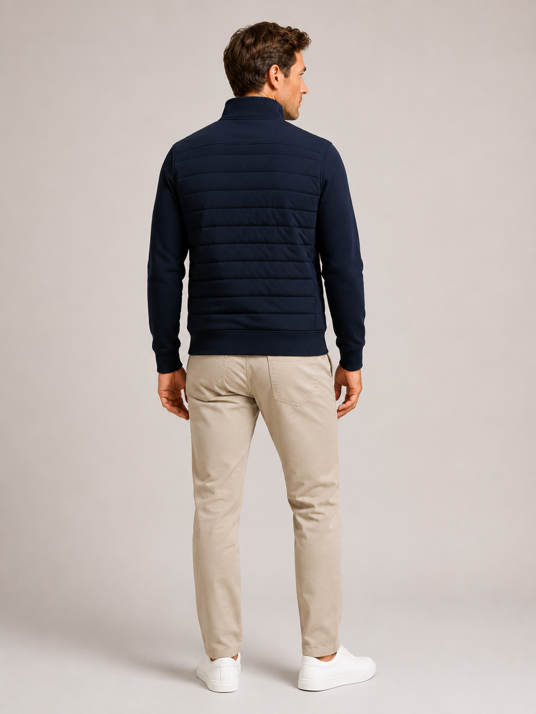 Men's Lightweight Puffer Jacket Smart Casual Wear