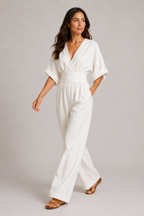 Women's Elegant Wide Leg Jumpsuit