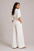 Women's Elegant Wide Leg Jumpsuit