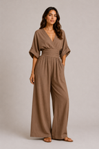 Women's Elegant Wide Leg Jumpsuit