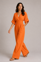 Women's Elegant Wide Leg Jumpsuit