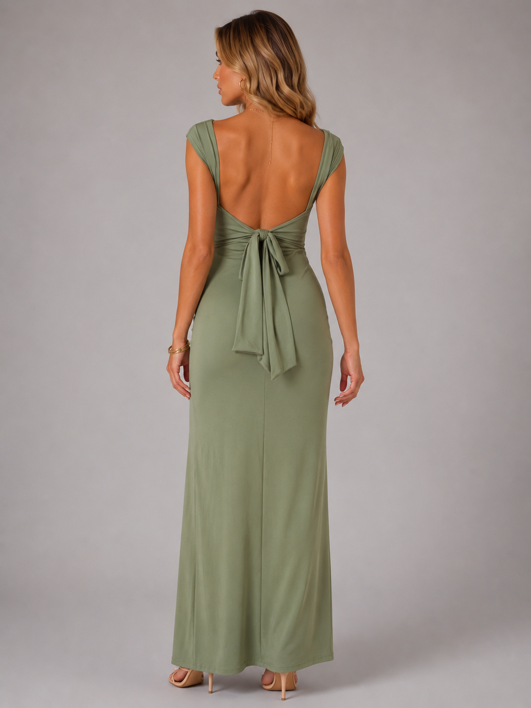 Women's Elegant Maxi Dress for Evenings and Vacation Wear