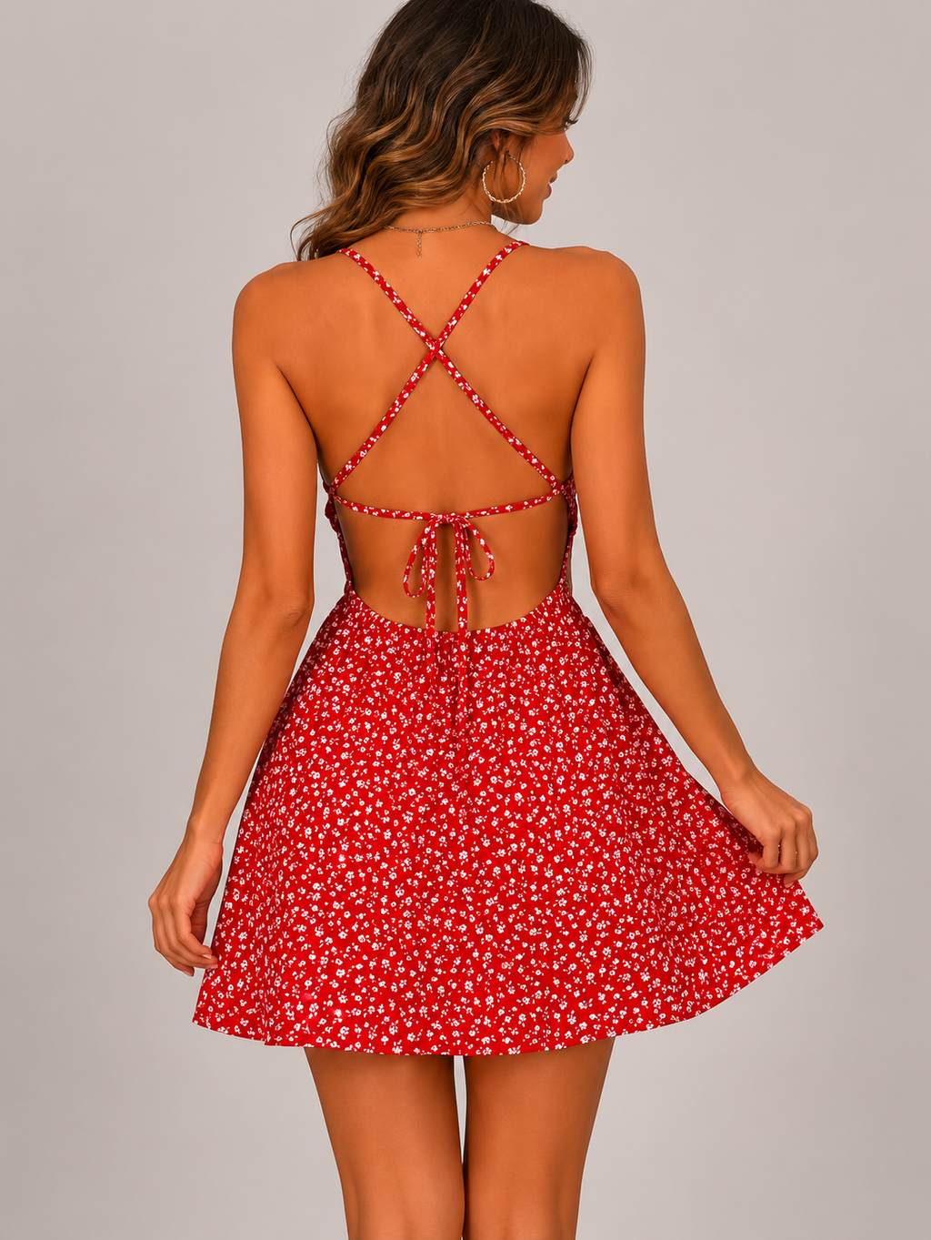 Women's Maxi Halter Neck Dress