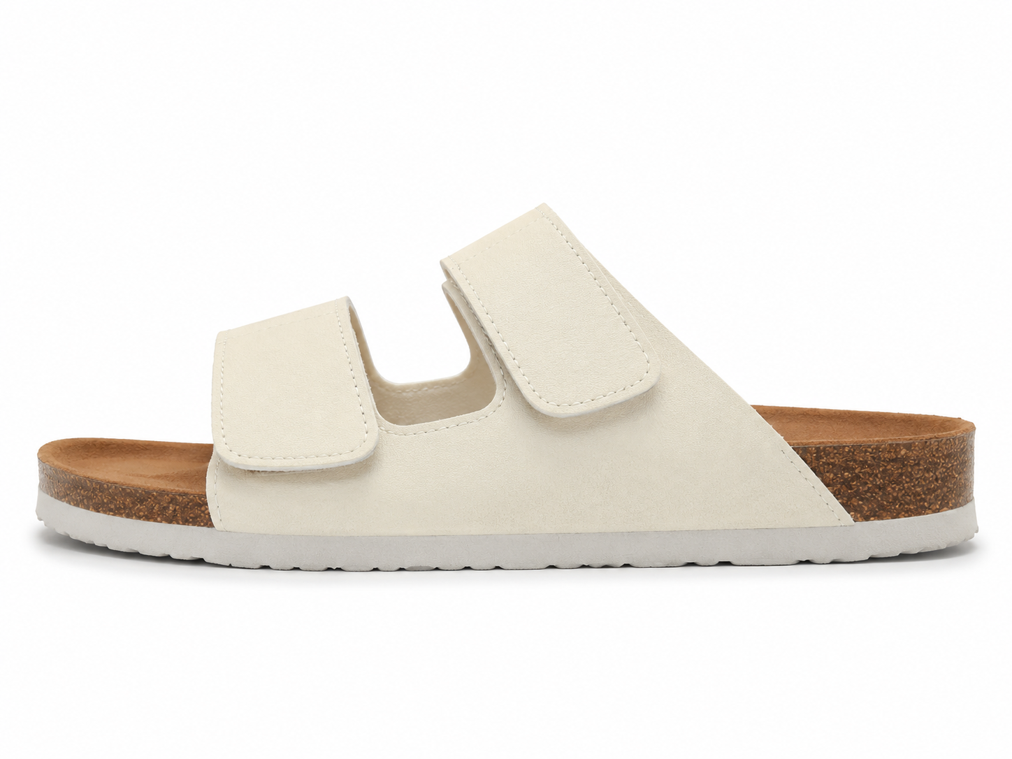 Men's Double Strap Open Toe Slide Sandals