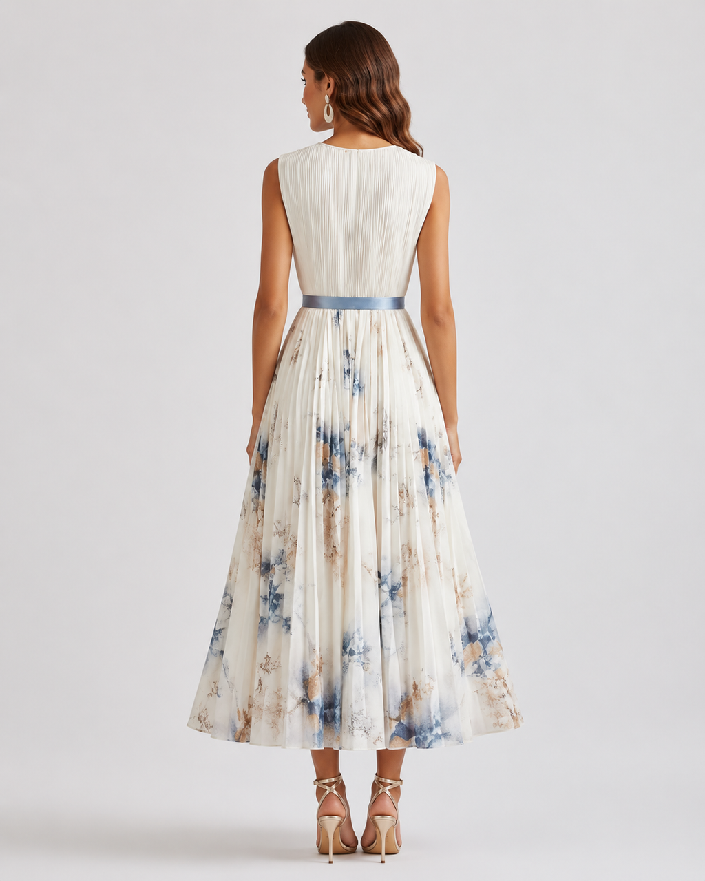 Women's Floral Maxi Dress Sophisticated Romantic Style