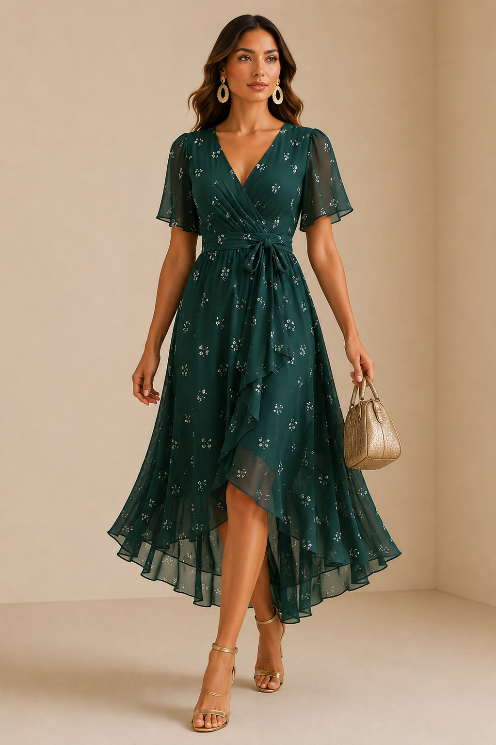 Women's Casual Maxi Dress Timeless Feminine Summer Look