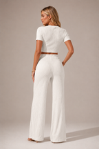 Women's Resort Co Ord Set Lightweight Vacation Style