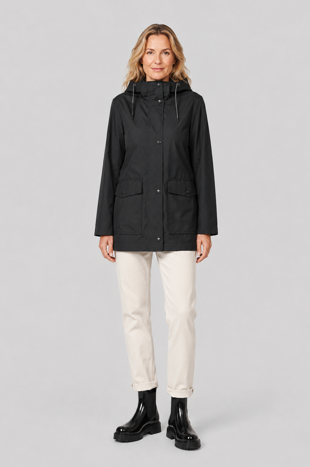 Women's Lightweight Hooded Showerproof Waterproof Jacket