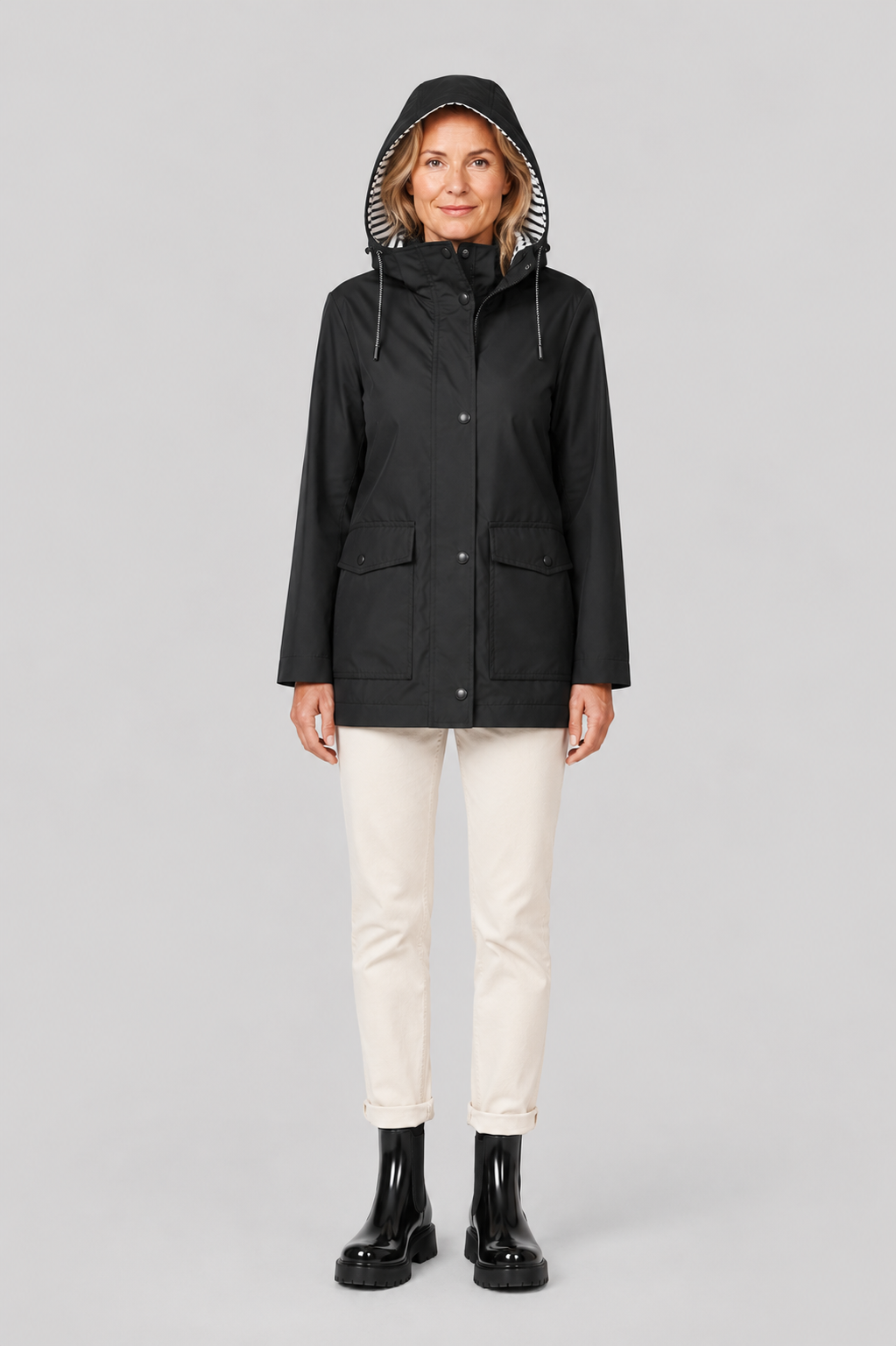 Women's Lightweight Hooded Showerproof Waterproof Jacket