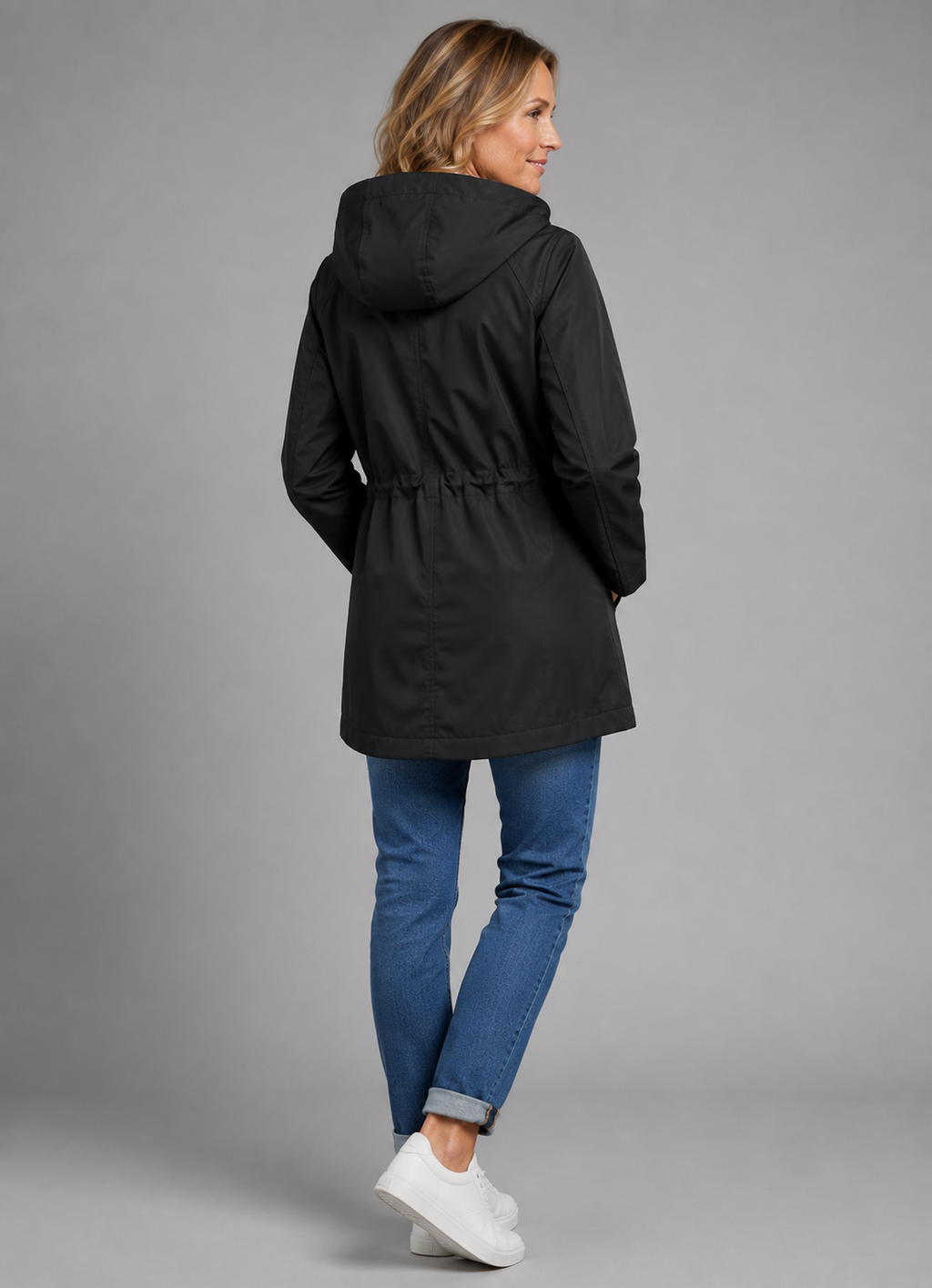 Women's Lightweight Hooded Showerproof Waterproof Jacket