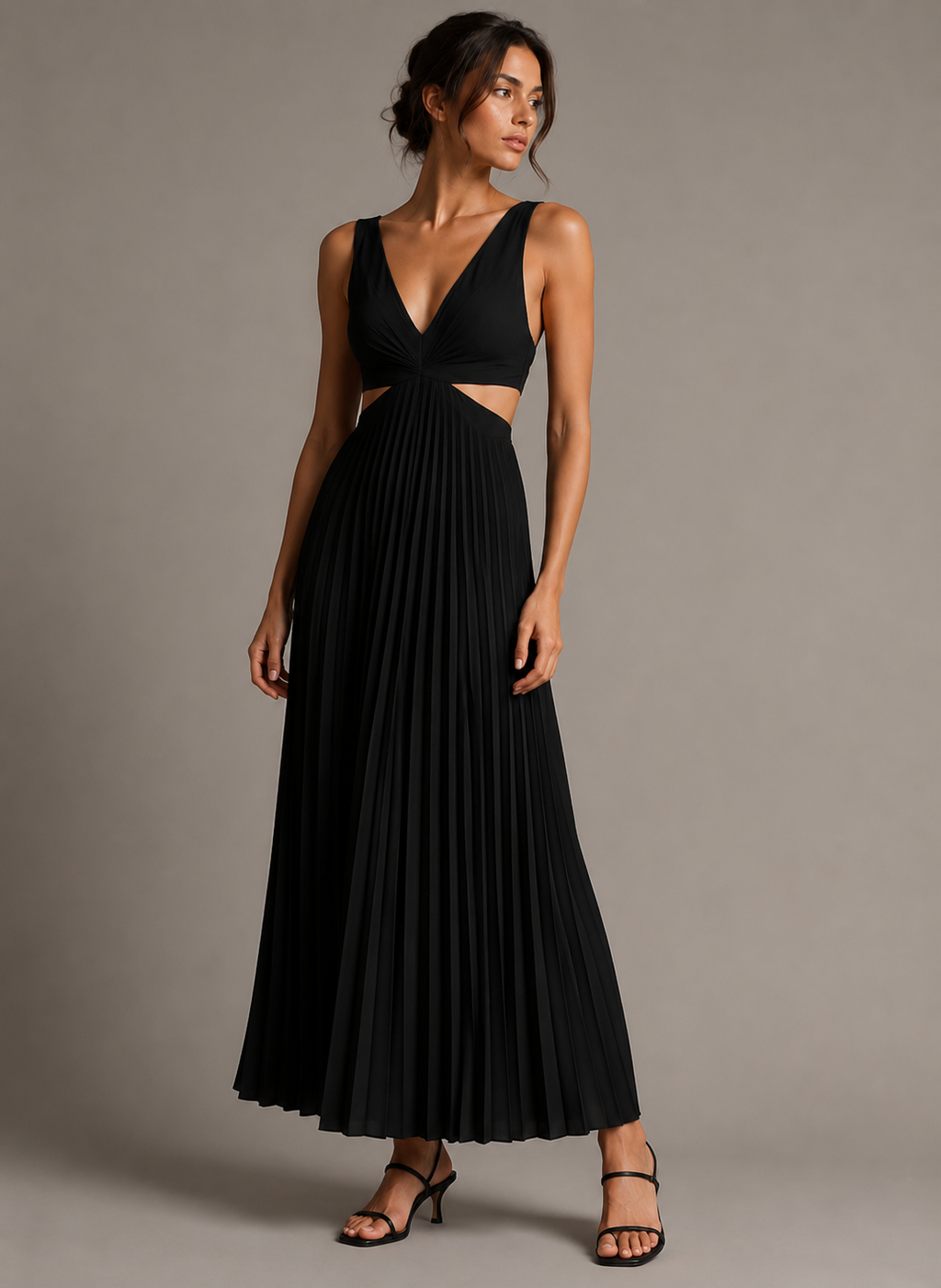 Women's Sleeveless Maxi Dress Timeless Elegance